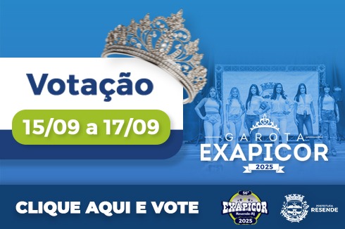 Votação Garota Exapicor 2025